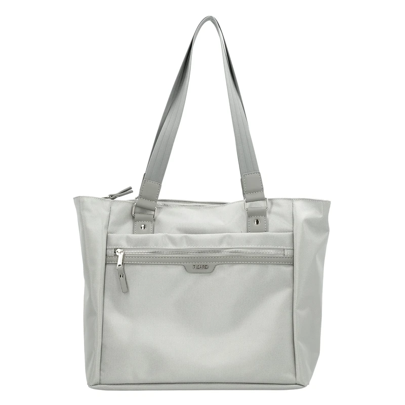 Picard Adventure Women's Shoulder Bag Nylon One Size with Zip Shoulder Bag Everyday, silver, 45,00x34,00x30,00, Women's shopper synthetic