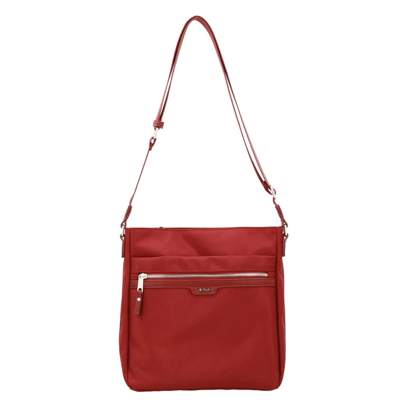 Picard Women's Adventure Nylon Shoulder Bag, One Size, Width 28 cm, Height 29 cm, Length 10 cm, with Zip, Everyday, red, 28,00x29,00x10,00, Women's Shopper Synthetic