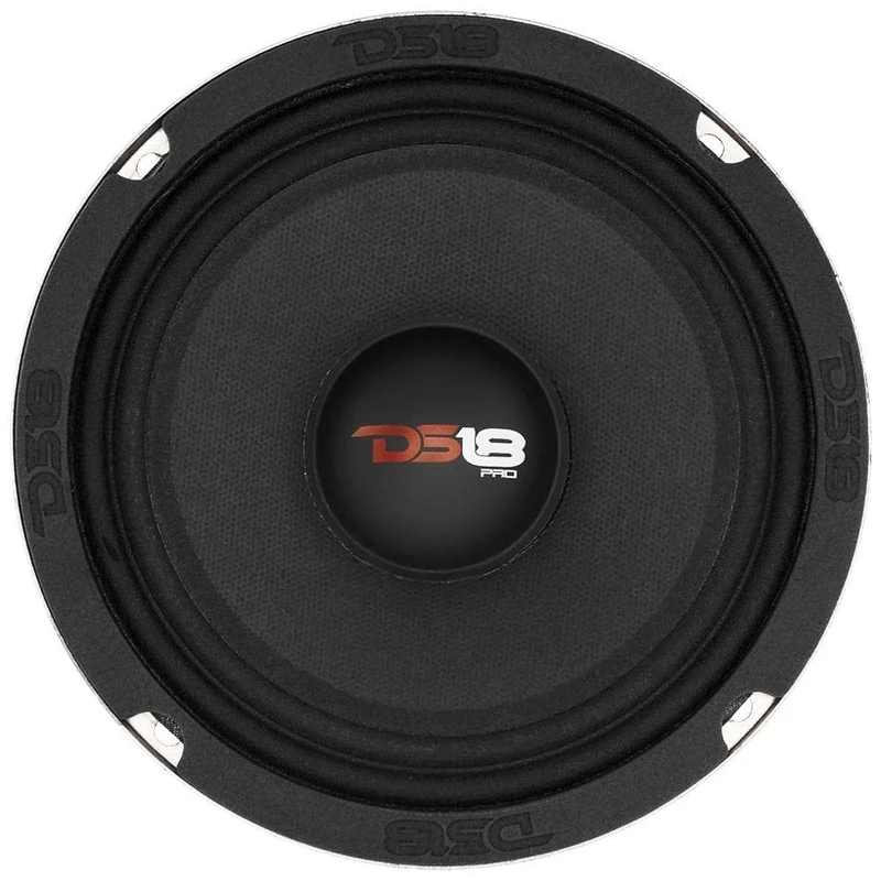 DS 18 1 MIDRANGE PRO-X6.4M speaker 16.5 cm 165 mm 6.5" in diameter 250 watts rms and 500 watts max 4 ohm sensitivity of 92 db car, 1 piece