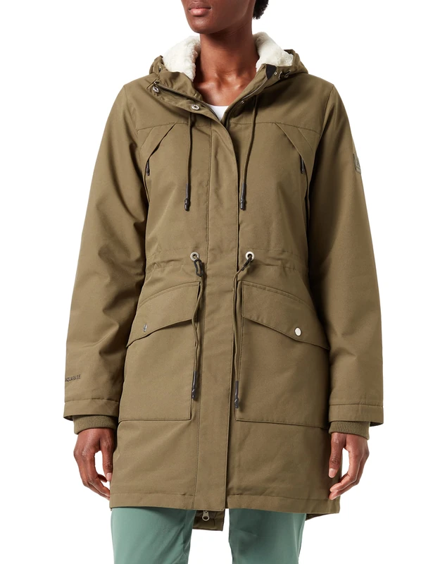 Mckinley Womens Amita Jacket, Olive Dark, 44 UK