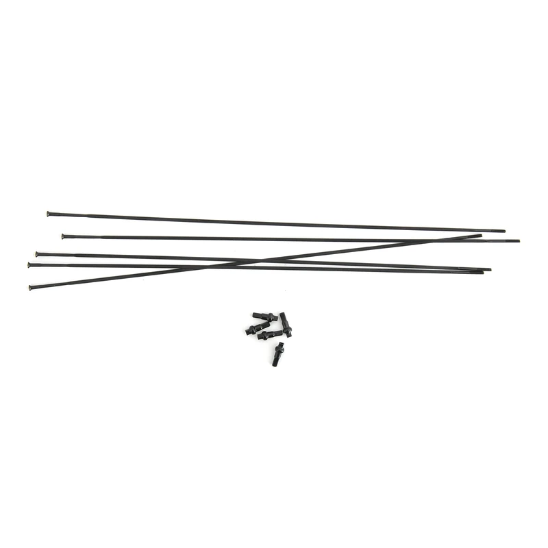 Massi Pack 5 Radio+Nut XPRO3EVO 50 DB 270MM Bike Accessories, Unisex Adults, Black (Black), 270 mm EU