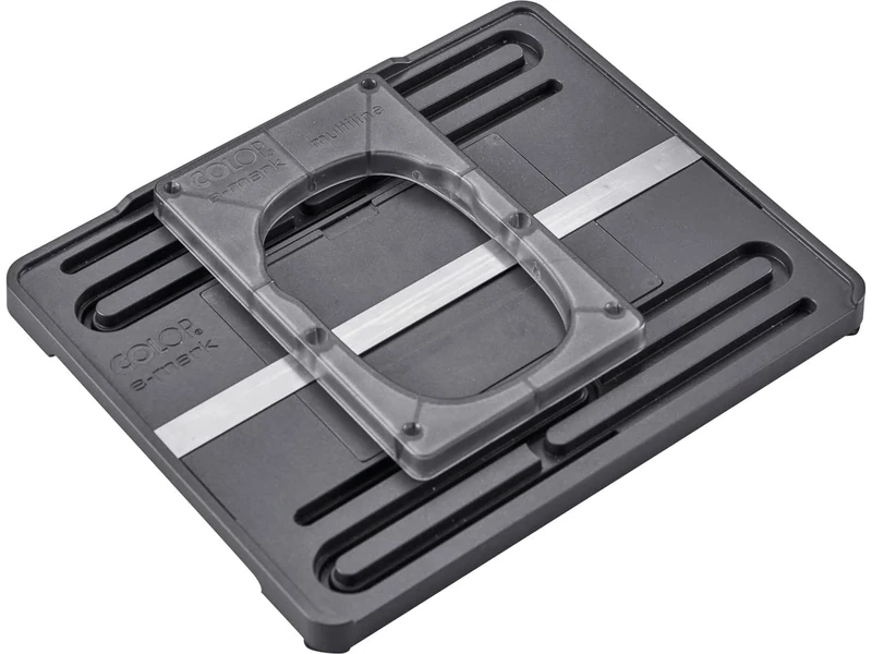 Colop e-Mark Multiline Printing Tool Set (Multi-Line Printing Tool) for Creating and Printing Business Cards Made of Paper or Plastic, Black, 155719
