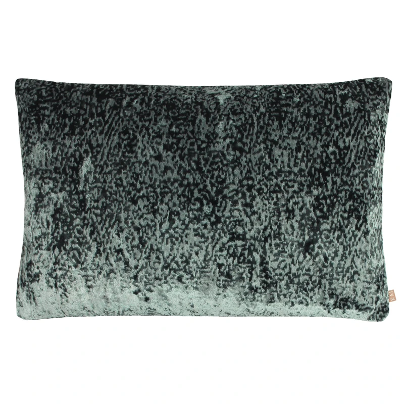 Kai Lynx Feather Filled Cushion, Viscose, Cotton, Polyester, Oasis