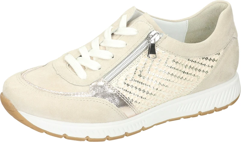 Semler Women's Aline-H Sneaker, Creme/Puder, 5.5 UK