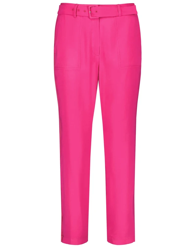 TAIFUN Women's Peg Leg Slacks, Vibrant Magnolia, 34