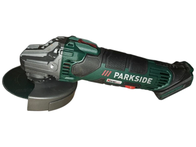 Parkside 20V Cordless Angle Grinder PWSA 20-Li C3 – Bare Unit - for Precisely Grinding and Cutting All Materials - Image 1