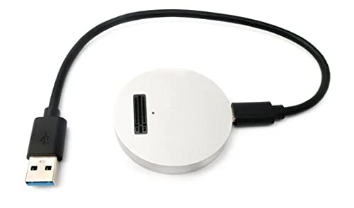 System-S NVME Adapter M-Key M.2 NGFF Female to USB 3.0 Type A SSD Cable in Grey - Image 1
