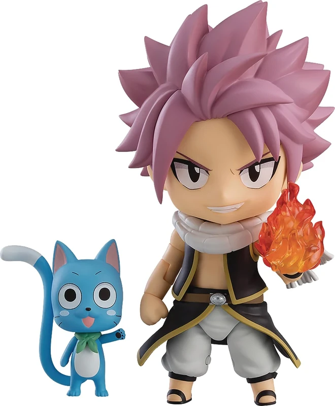 Max Factory Fairy Tail Final Season: Natsu Dragneel Nendoroid Action Figure, Multicolor