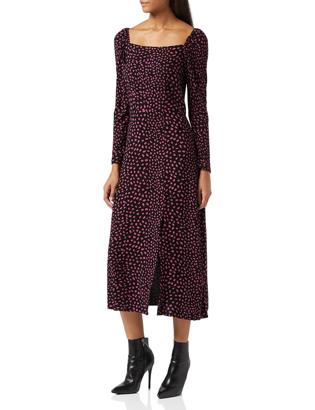 Closet London Women's D6451 Casual Night Out Dress, Black, 12 (Pack of 2) - Image 1