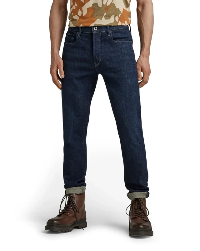G-Star Men's 3301 Slim Fit Jeans, Blue (worn in deep marine 51001-B767-C602), 31W / 36L