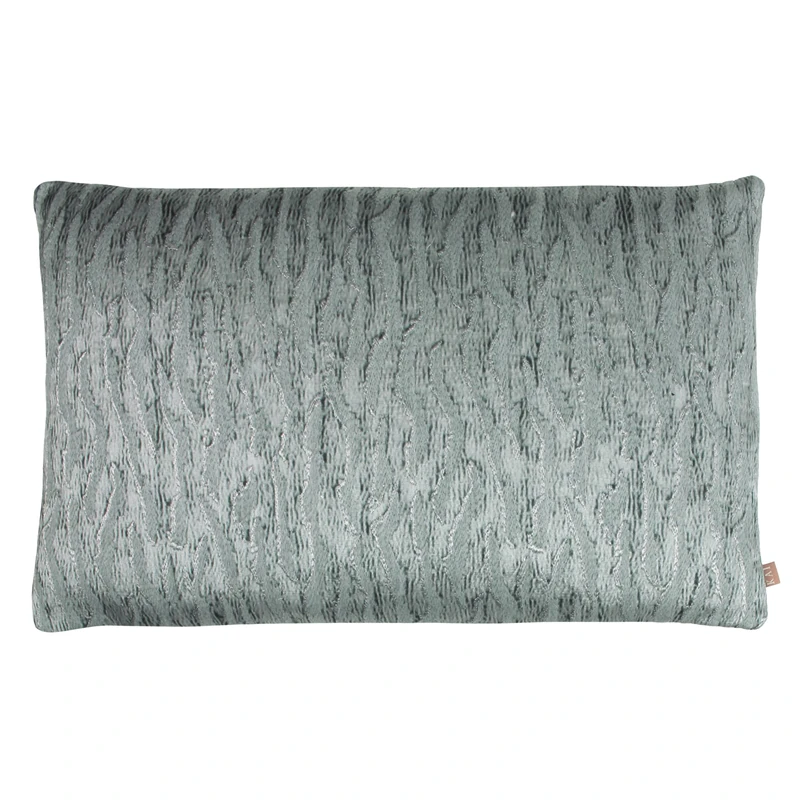 Kai Equidae Feather Filled Cushion, Cotton, Polyester, Oasis