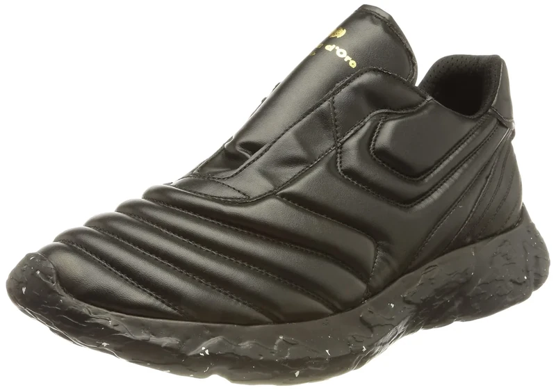 PANTOFOLA D’ORO 1886 Men's SNEAKERBALL Oxford Flat, Nero, 10 UK