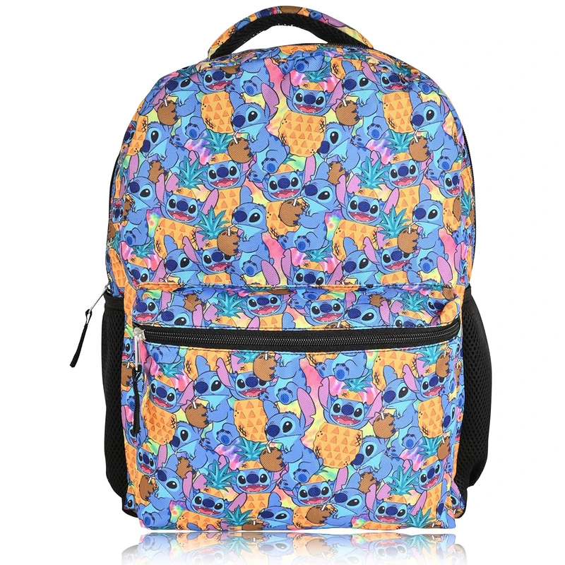Disney Lilo and Stitch Backpack Girls, Boys, Teens, Adults Officially Licenced Stitch Backpacks For School, Light Blue, One Size