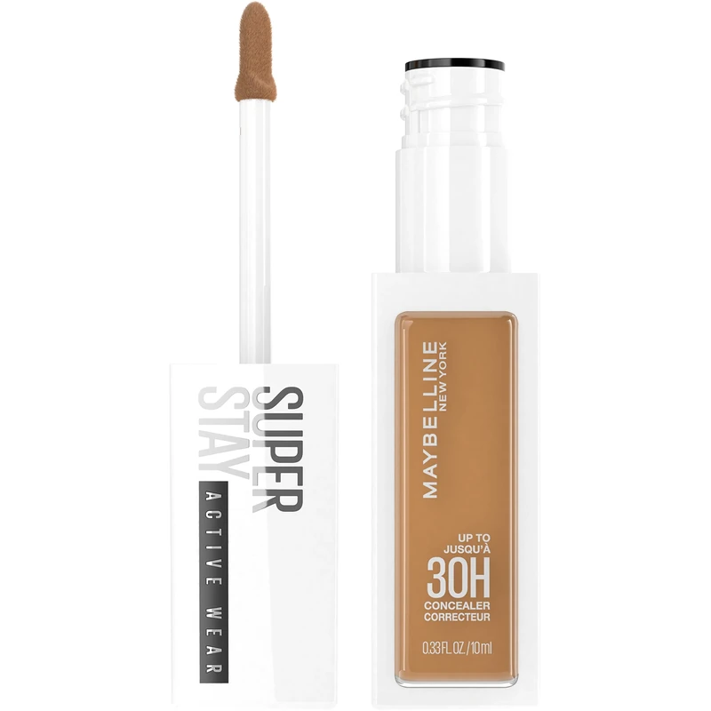 Maybelline New York Super Stay Liquid Concealer Makeup, Full Coverage Concealer, Up to 30 Hour Wear, Transfer Resistant, Natural Matte Finish, Oil-free, Available in 16 Shades, 50, 0.33 Fl Oz