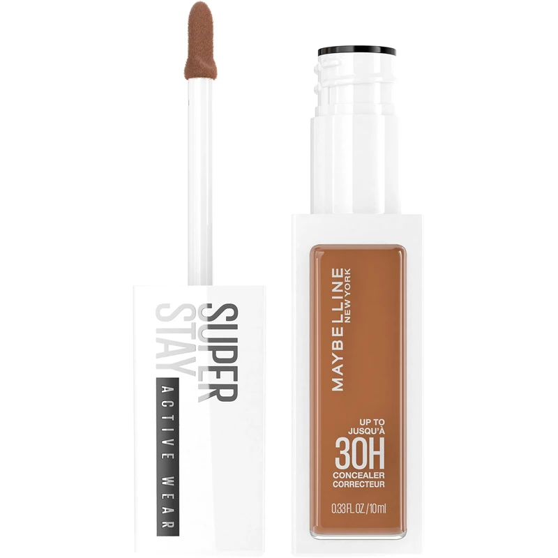 Maybelline Super Stay Liquid Concealer Makeup, Full Coverage Concealer, Up to 30 Hour Wear, Transfer Resistant, Natural Matte Finish, Oil-free, Available in 16 Shades, 57, 9.5 ml