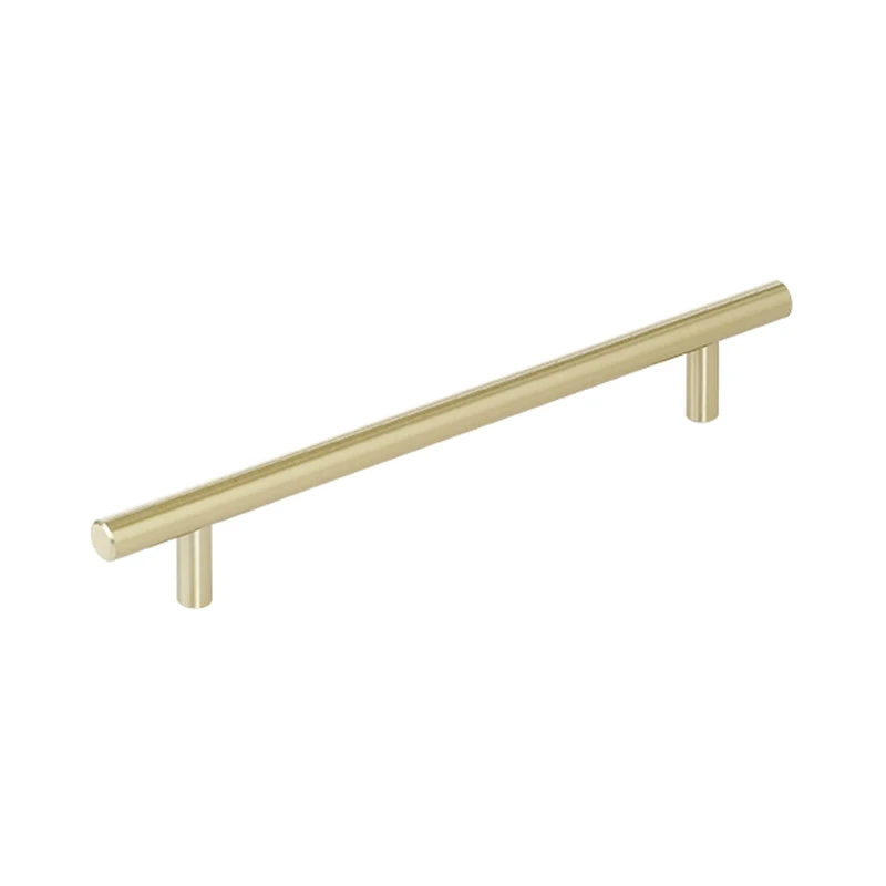 Amerock Bar Pulls 7 in (178 mm) Center-to-Center Golden Champagne Cabinet Pull - 10 Pack
