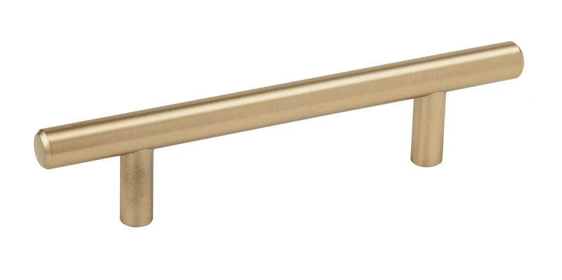 Amerock Bar Pulls 3-3/4 in (96 mm) Center-to-Center Golden Champagne Cabinet Pull - 10 Pack