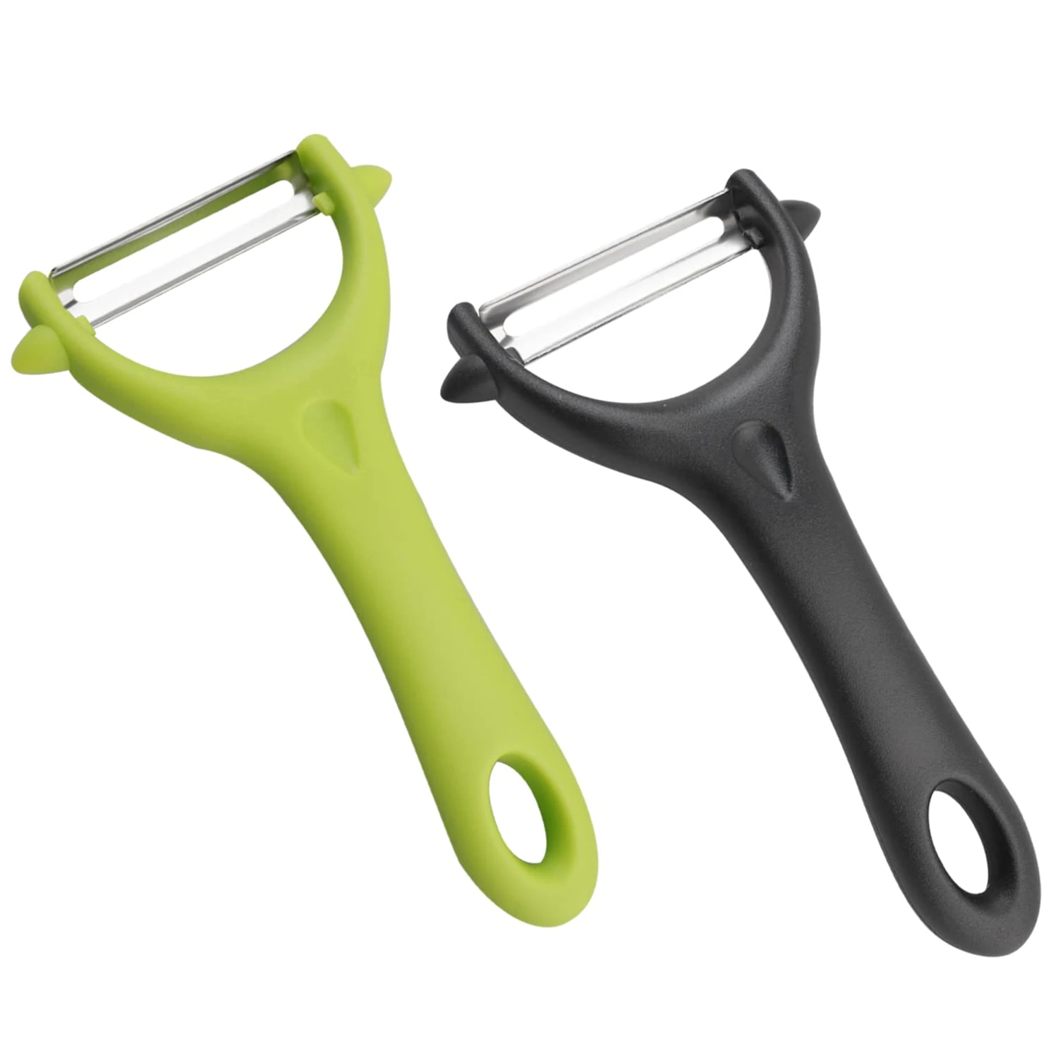 2 Pcs Y-Shaped Swivel Potato Peeler, Stainless Steel Vegetable Peeler Perfect Peeler for Kitchen