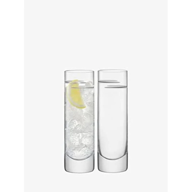 LSA International Verso Cocktail Glass 275ml Clear/Cut x 2