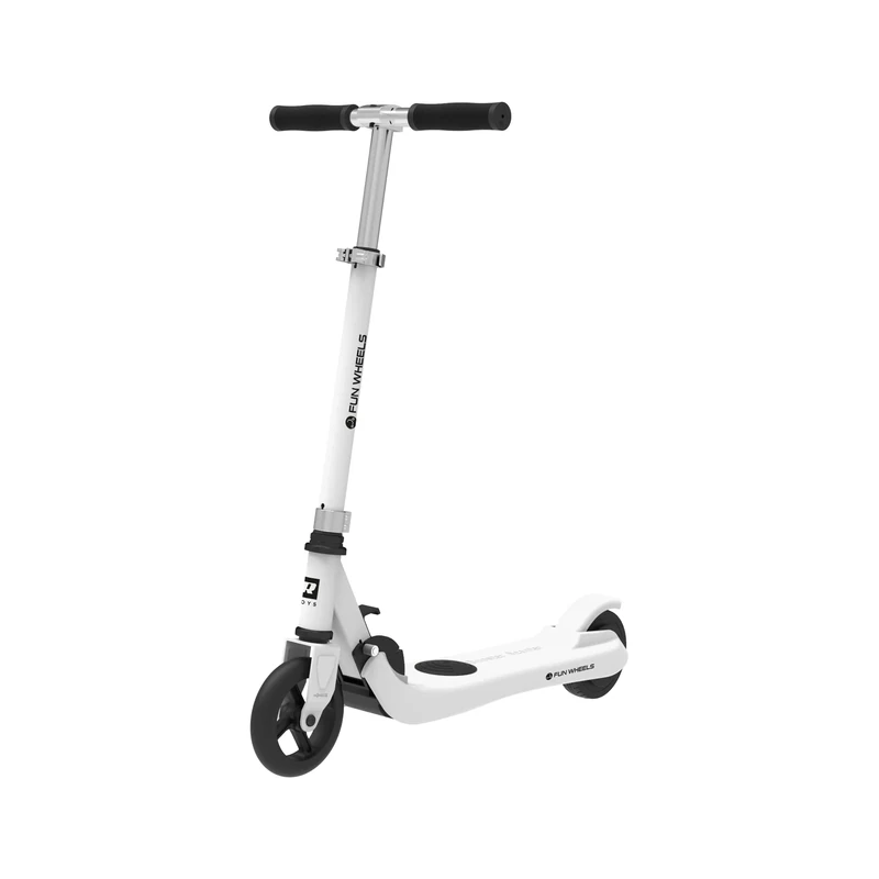 Rebel Electric scooter for children, fun wheels, white, standard size - Image 1
