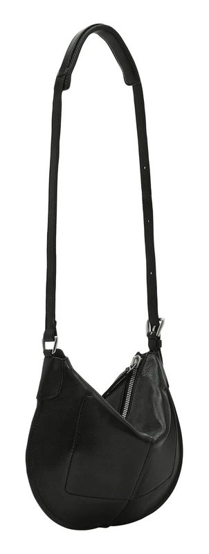 Liebeskind Berlin NAOMI NATURAL SHEEP-HOBO S, Women’s Hobo S, 9999-Black, Small -