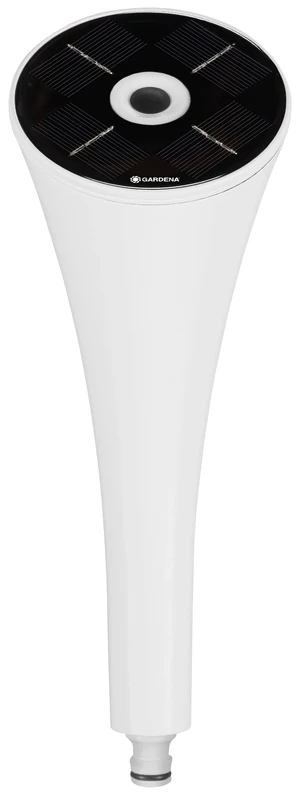 Gardena ClickUp! solar lamp: switches on automatically when it gets dark, can be combined with the ClickUp! balcony bracket or the ClickUp! handle, stable one-click connector (11440-20)