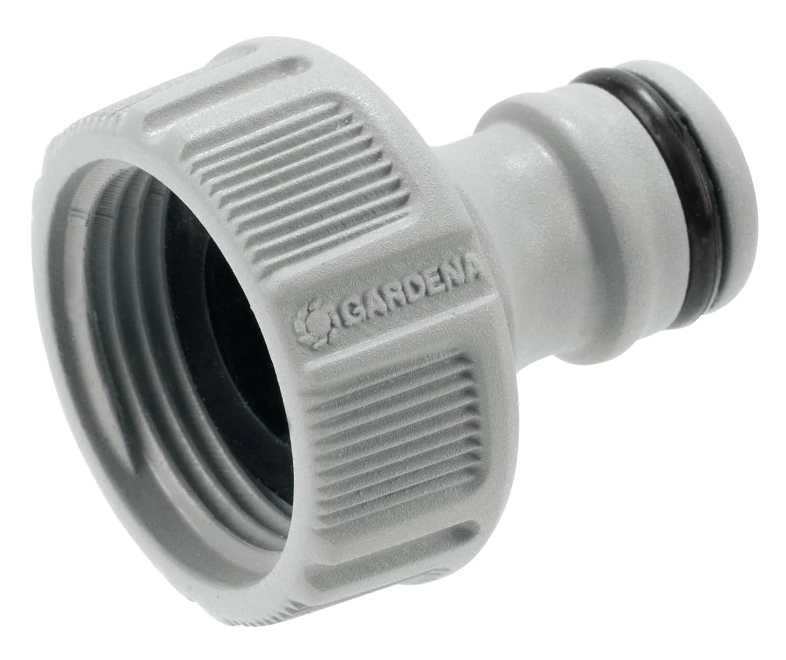 Gardena tap Connector 26.5 mm (G 3/4 inch): Adapter for Connecting a Water Hose, Anti-Splash Technology, Frost-Proof, Original System, Packed Loose (18221-20)