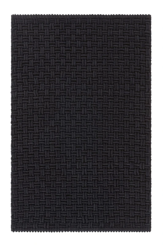 JOTEX Bath Mat, Polyester, Black, 80 x 150 cm, 11 - Image 1