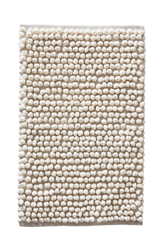 Jotex Popcorn 1623915 Bath Mat 80 x 120 cm White
