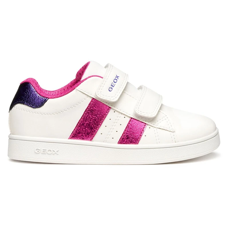 Geox Junior J Eclyper Girl Sneakers White/Dk Fuchsia 24_EU