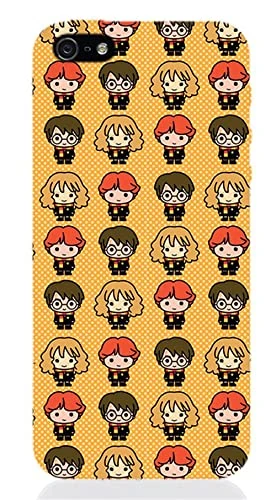 2Bnerd 625252 Hp39 Case Iphone 5 Harry Potter Protagonists Chibi Matte Clear