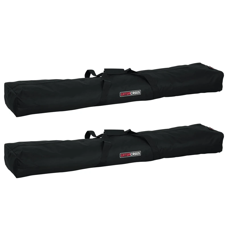 Gator Set of 2 Carry Bag with 50" Interior Holds (2) Speaker, Microphone or Lighting Stands (GPA-SPKSTDBG-50-2PK)