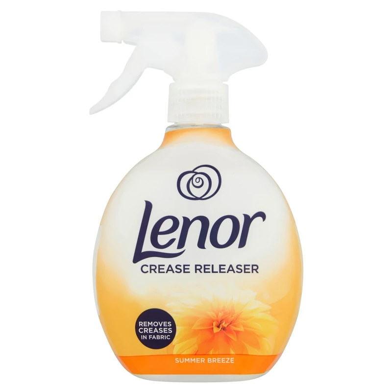 Crease Lenor Crease Releaser Spray Removes Creases in Fabric. Summer Breeze, 500 Millilitre - Image 1