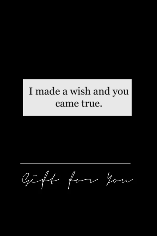 kjxchg7814 i made a wish and you came true x