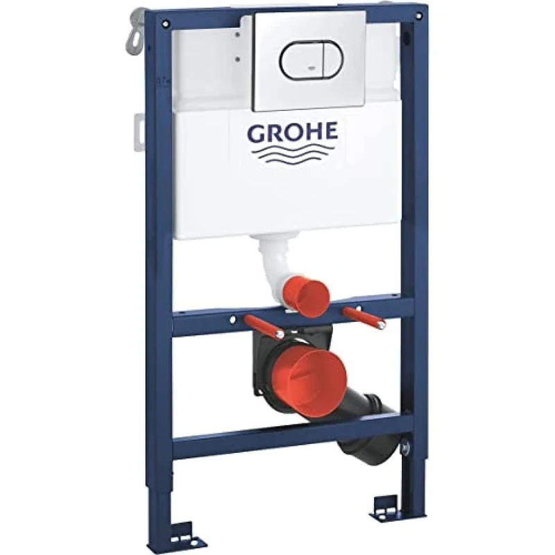 GROHE Solido 3-in-1 Set for Wc, 0.82M Installation Height Chrome 39843000