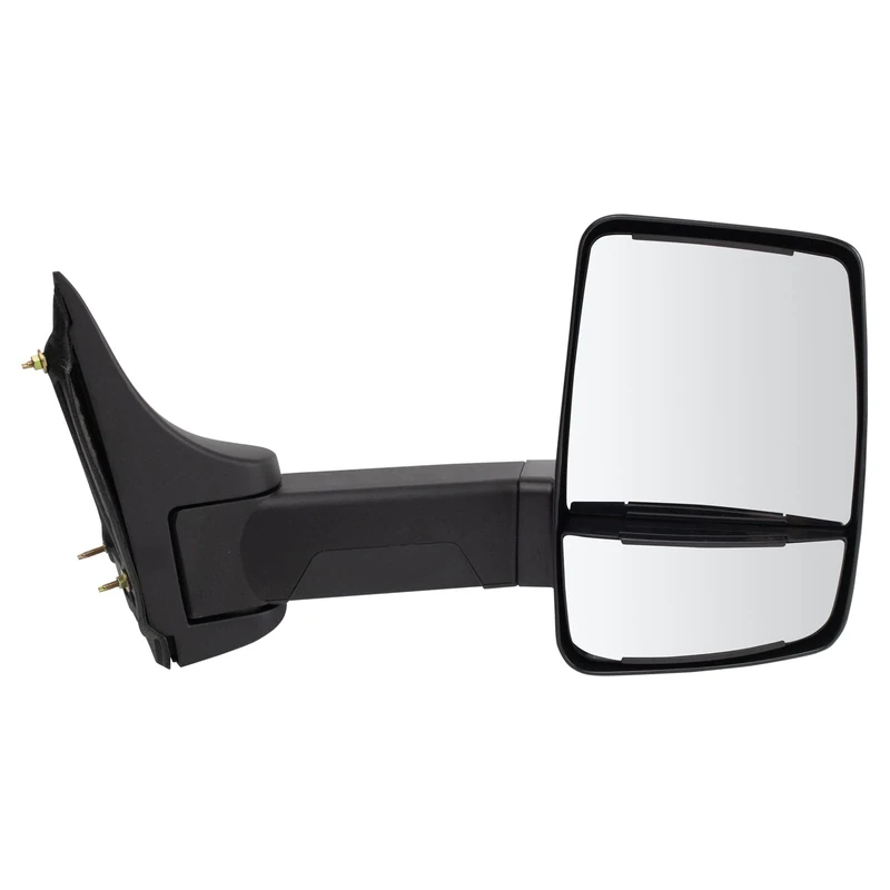 Trail Ridge Tow Mirror Manual Textured Black Passenger RH for GM Cutaway Van Box Truck