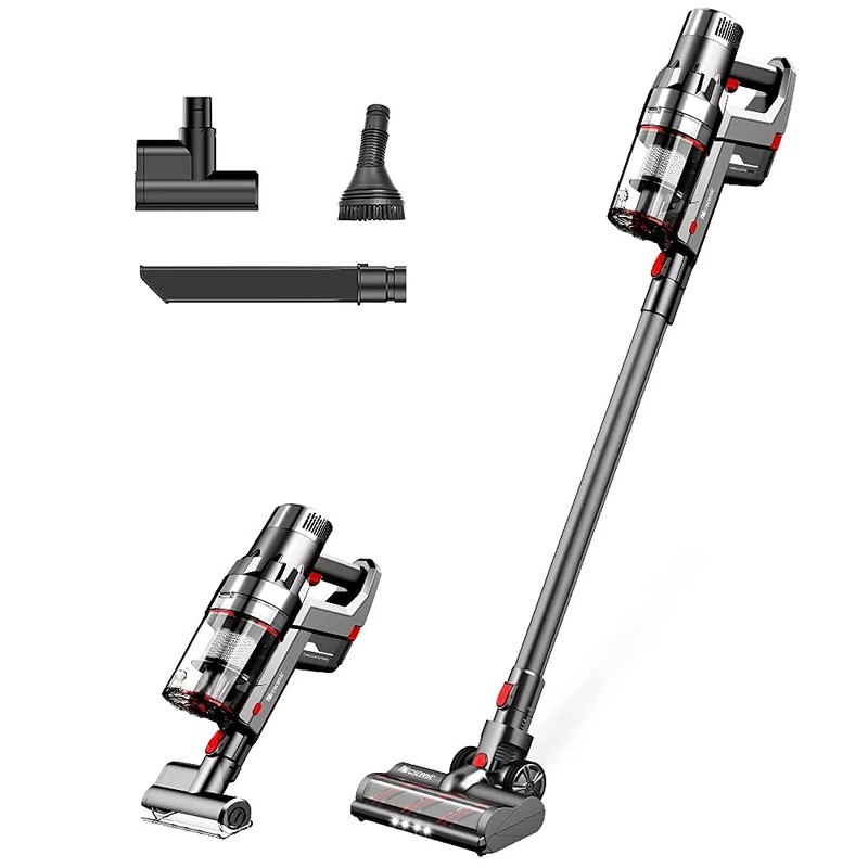 Proscenic P11, Cordless Vacuum Cleaner, Grey, 74.8 x 37.2 x 17.9cm, 460 W