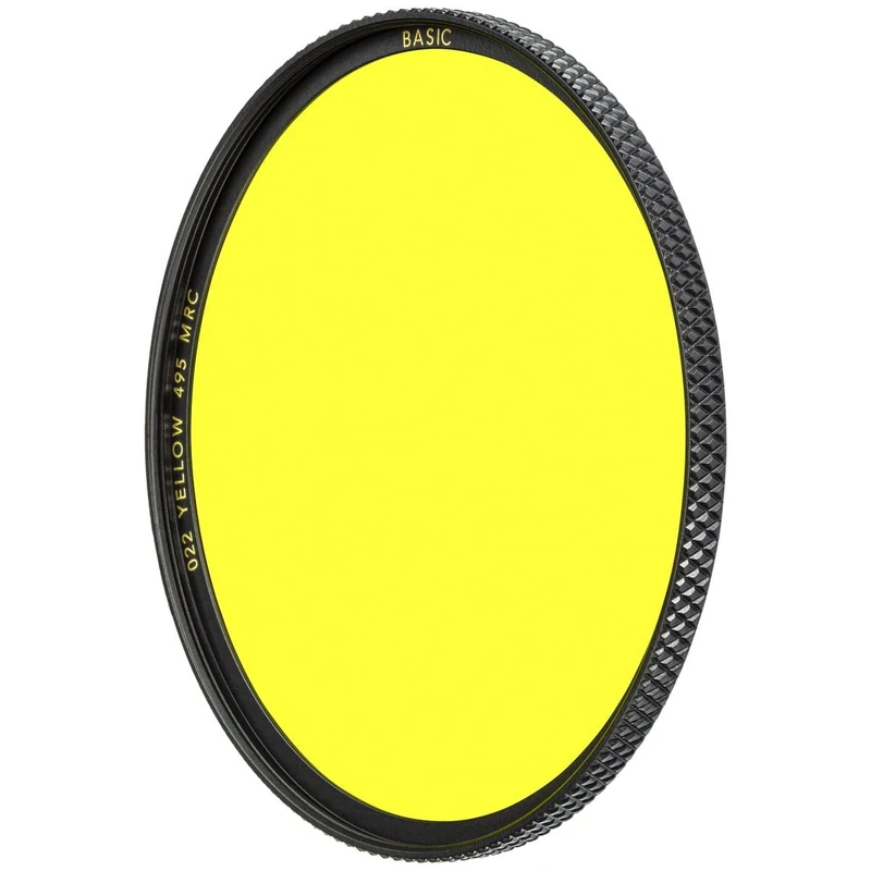 B+W Basic Yellow 495 Filter MRC 52mm - Replaces F-Pro 66-45917