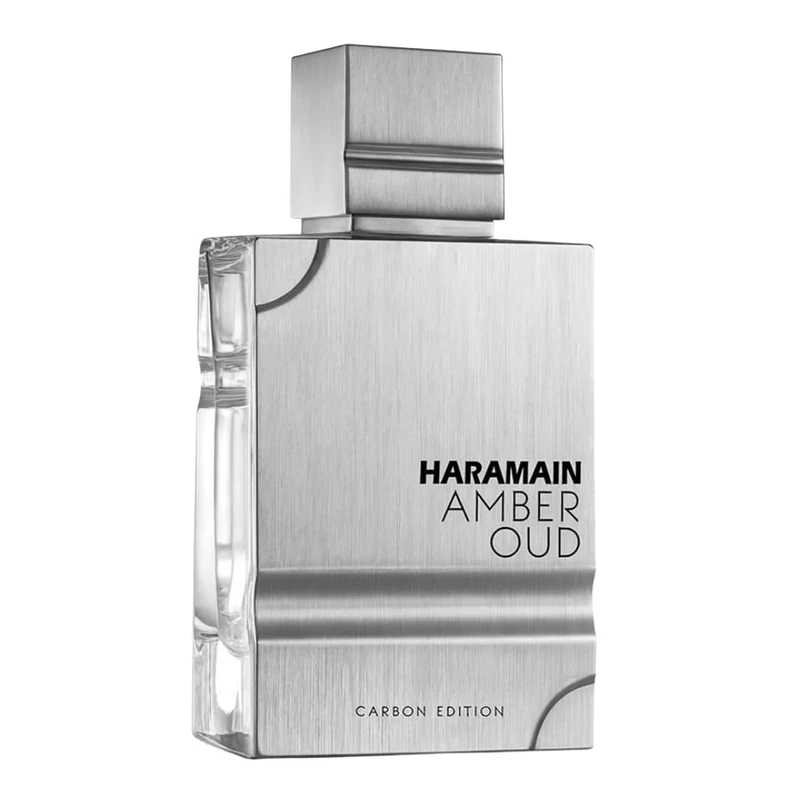 Al Haramain Amber Oud Carbon Edition 60ml Eau de Parfum | Arabic Perfume for Women and Men | Long Lasting Unisex Fragrance | Fresh Aromatic & Woody Scent | Warm Musky Notes | Giftable Packaging
