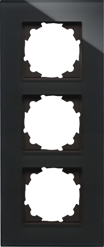 Kopp 405505014 Triple Real Glass Frame Black Cover Frame Glass Black