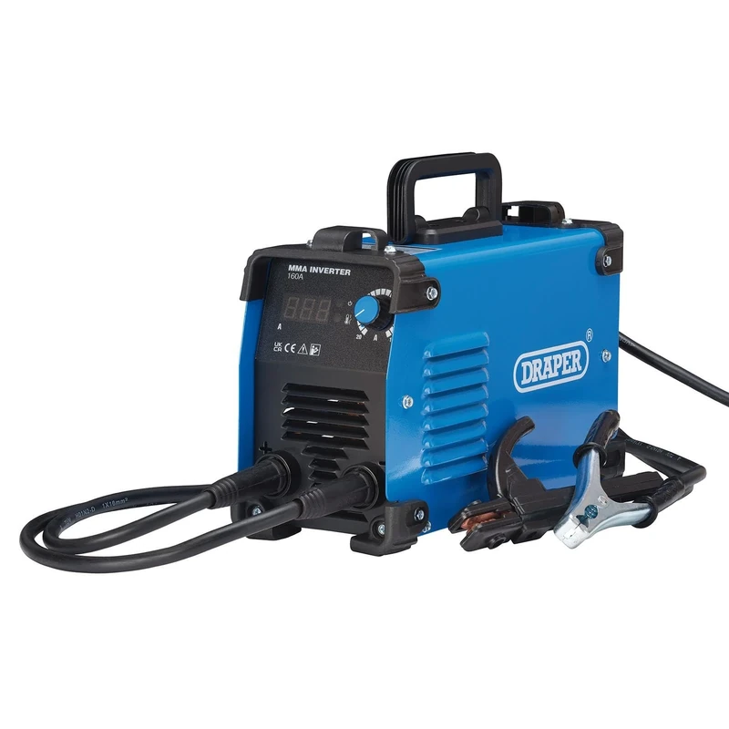 Draper 70030 MMA Inverter Welder, 160A, Blue, One Size