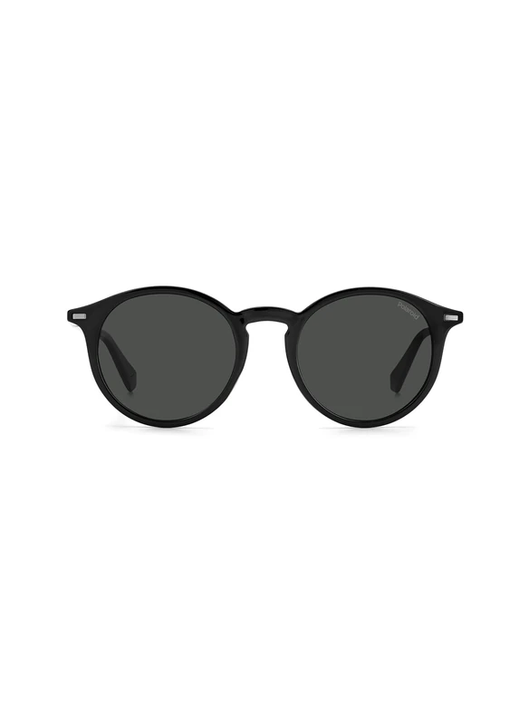 Polaroid Pld 2116/s 807/M9 BLACK Sunglasses Unisex Injected, Standard, 49 - Image 1