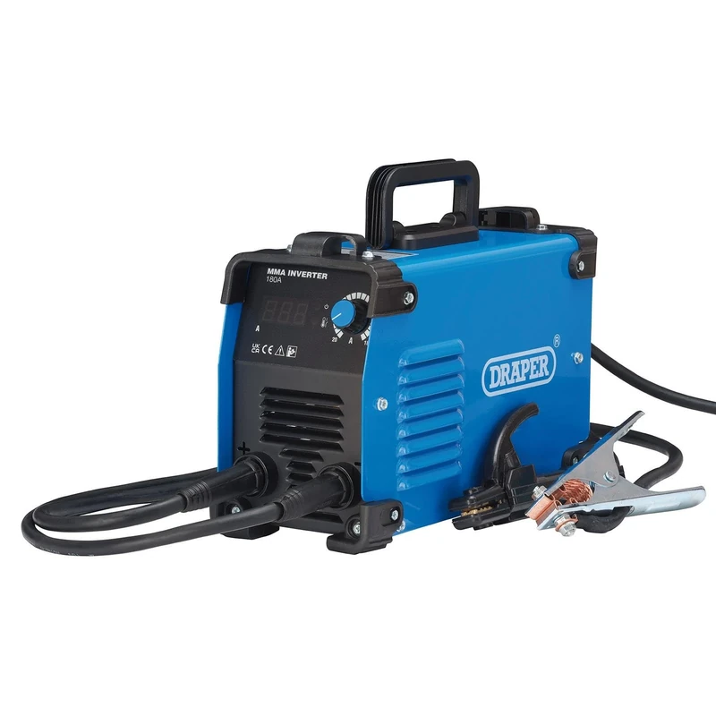 Draper 70029 MMA Inverter Welder, 180A Blue One Size