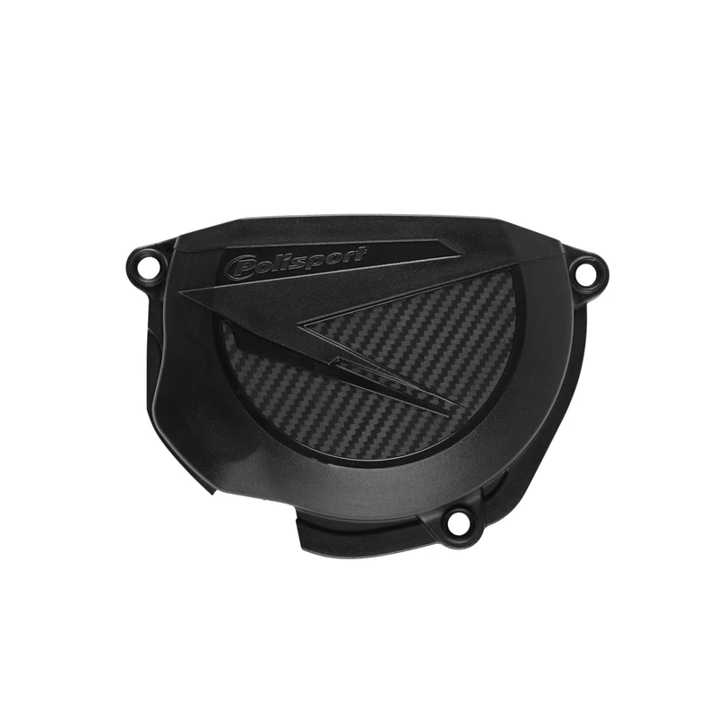 POLISPORT 8474800001 Clutch Cover Protector Made of Impact-Resistant Polyamide Compatible with Motocicletas BETA in Colour Black