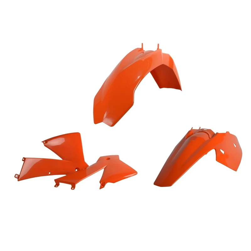 POLISPORT 90850 - Polisport Enduro Plastic Replica Kit for Those Looking for OEM Quality for KTM Motorcycles in Colour OEM