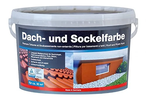 Baufan Roof and Base Paint 5 Litres Concrete Grey - Image 1
