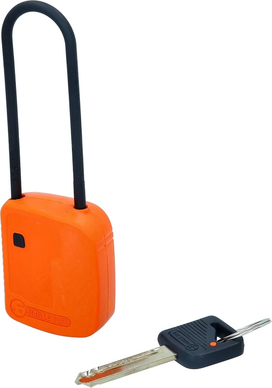 KS Tools 117.0221 Barrier Padlock | Orange | Composite | 76mm
