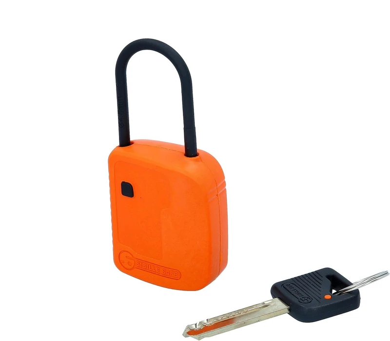 KS Tools 117.0220 Barrier Padlock | Orange | Composite | 38mm