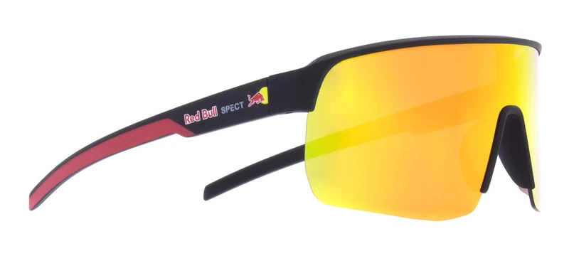 Red Bull Spect Eyewear Unisex's Dakota Sunglasses, Rubber Black, Medium
