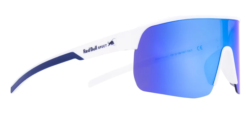 Red Bull Spect Eyewear Dakota Sunglasses, Shiny White, M